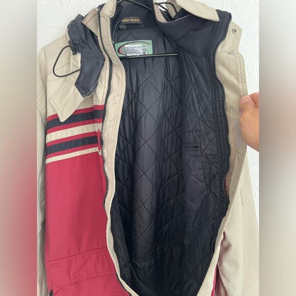 Body Glove Large All Season WATERPROOF Snow/Ski Snowboard Jacket Vintage EUC - Picture 8 of 8